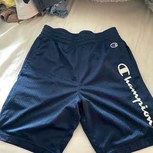 used, navy blue shorts